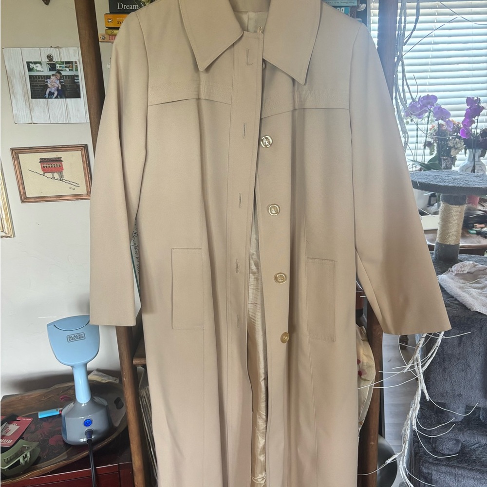 Vintage Sears Classic Beige Women's Coat